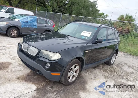 2008 BMW X3 3.0Si from USA, damaged, VIN WBXPC93458WJ16251